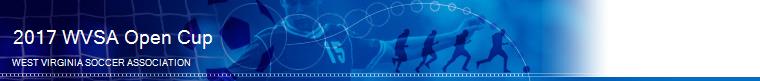 2017 WVSA Open Cup banner